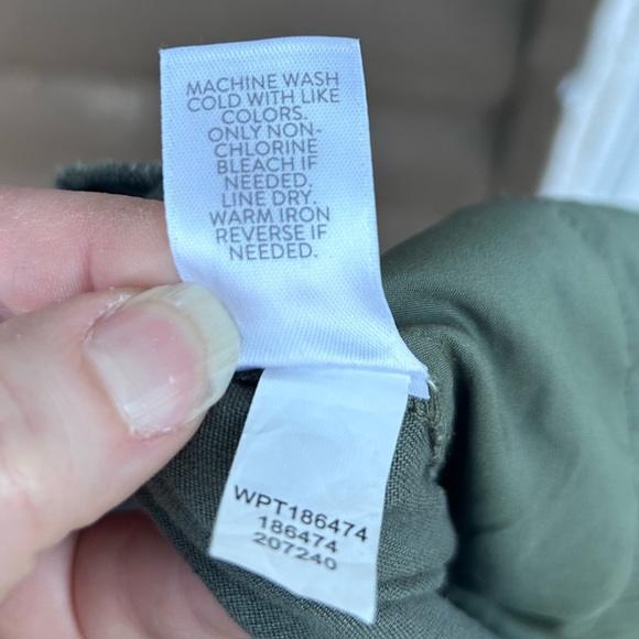 J.Jill Relaxed Linen Pants Size 1x– Comfortable & Classic Summer Warm Weather - Picture 6 of 8